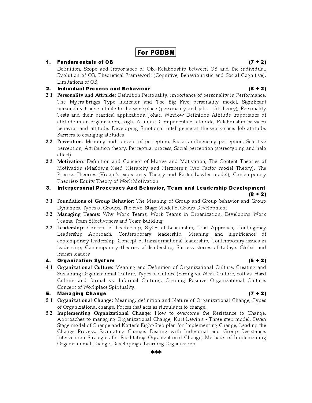 Organisational Behaviour - Page 5