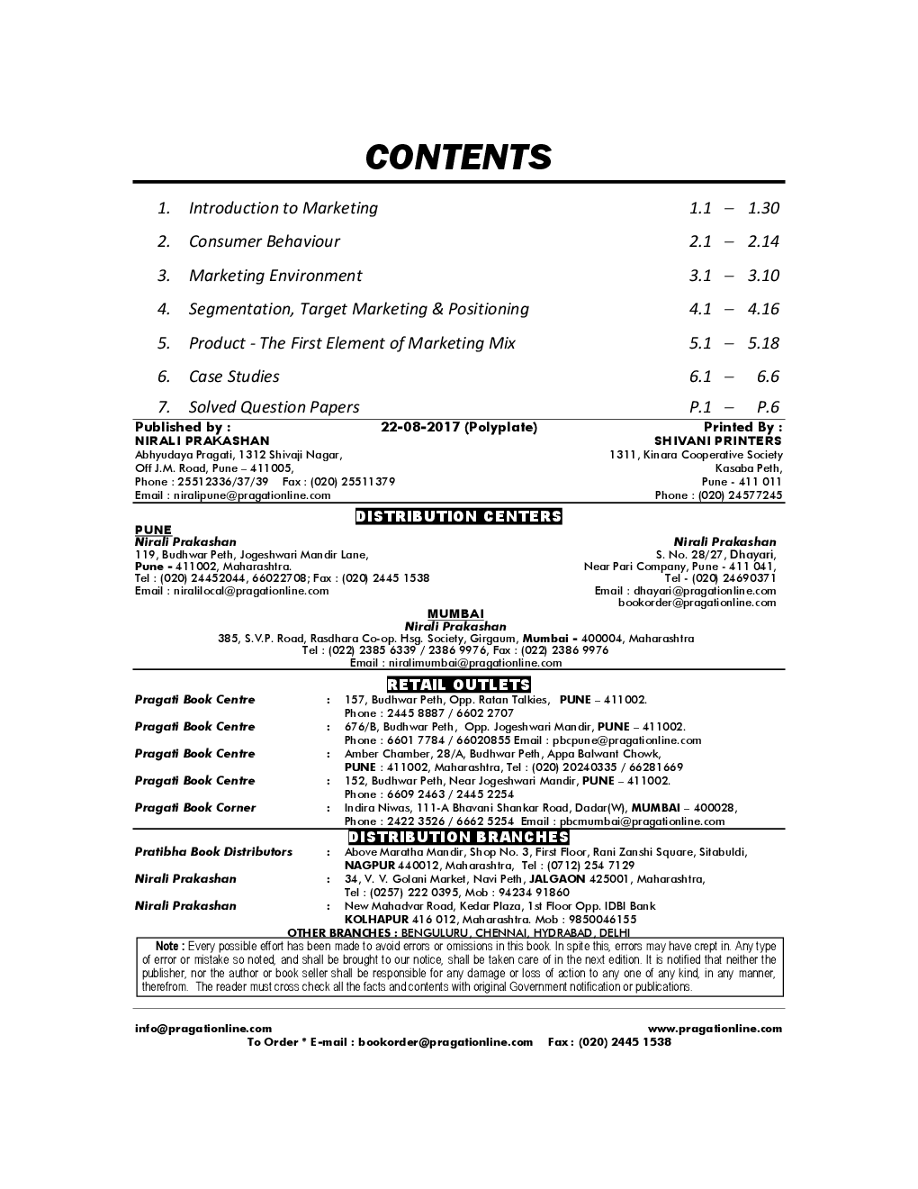 Basics Of Marketing - Page 3