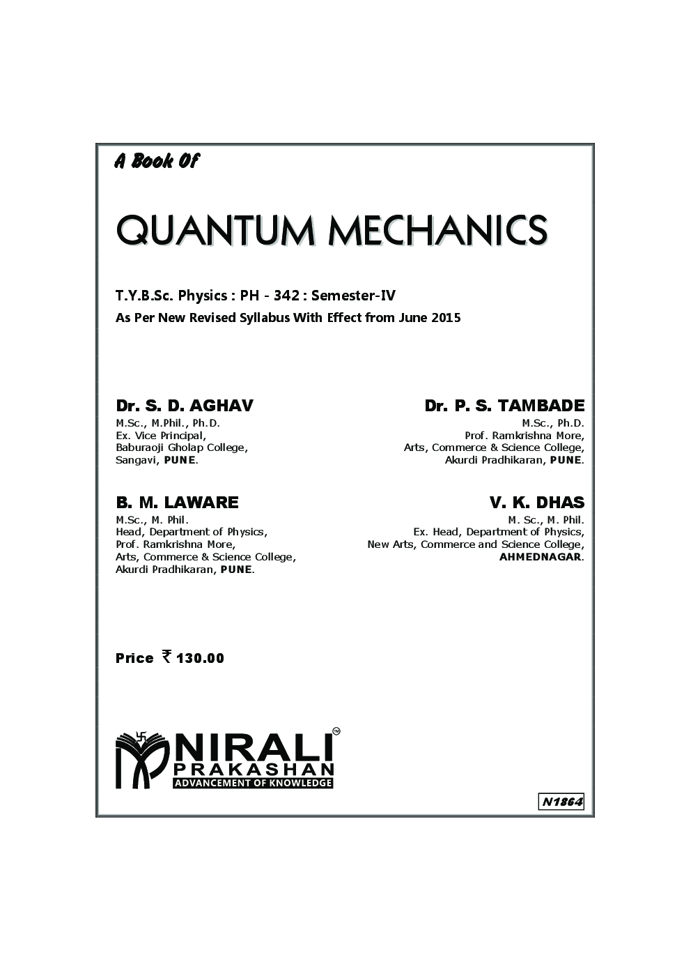 Quantum Mechanics - Page 2