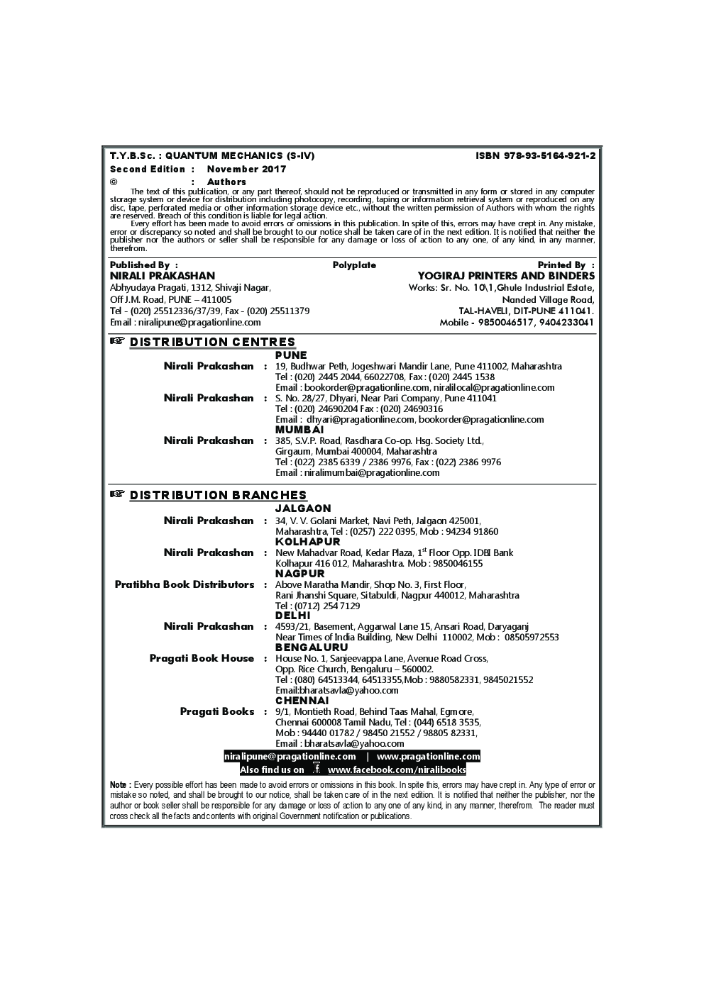 Quantum Mechanics - Page 3