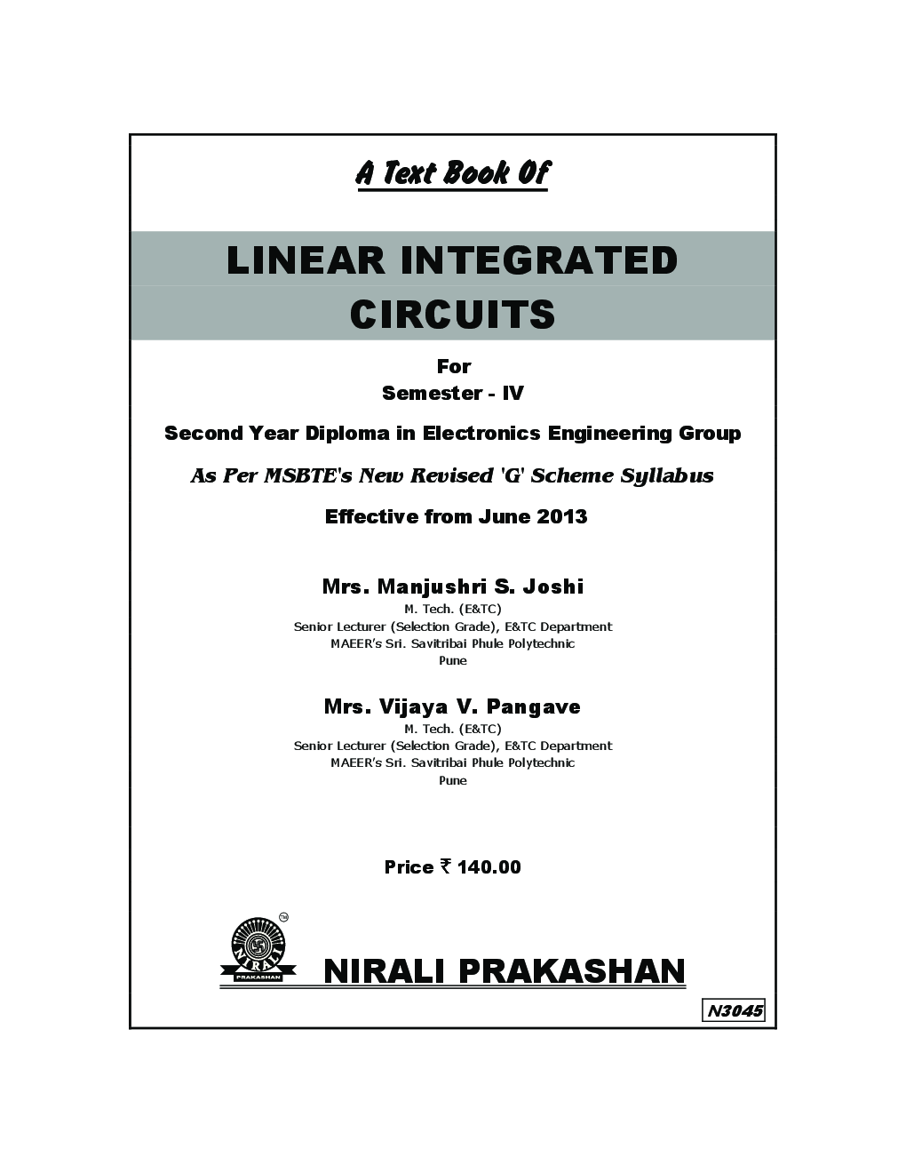 Linear Integrated Circuits - Page 2