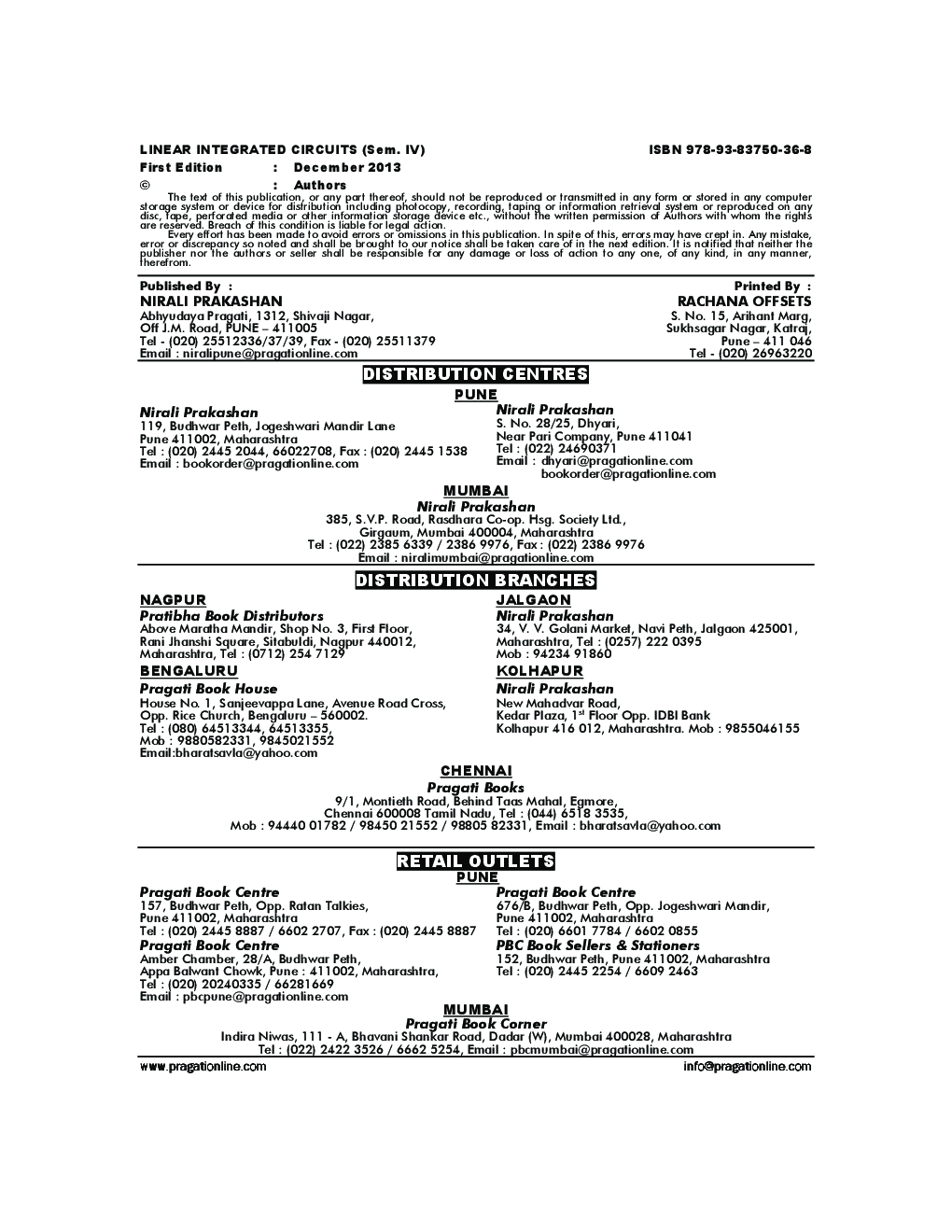 Linear Integrated Circuits - Page 3