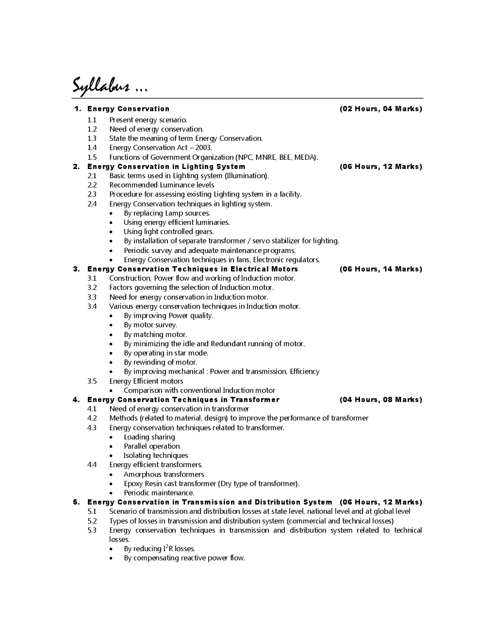 Energy Conservation And Audit - Page 5