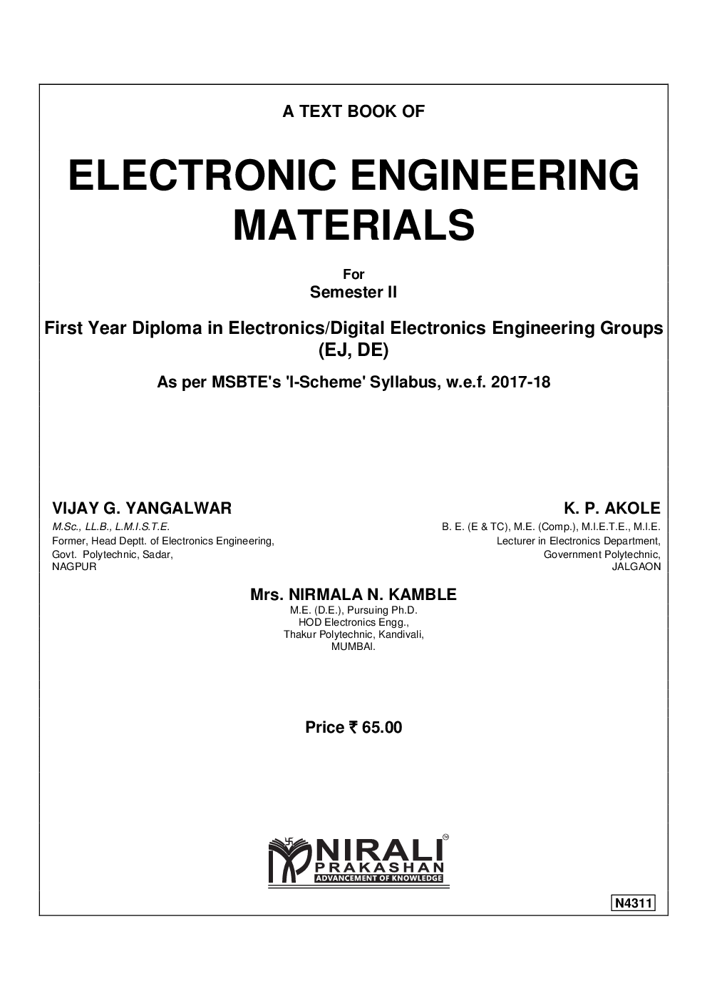 Electronic Engineering Materials - Page 2