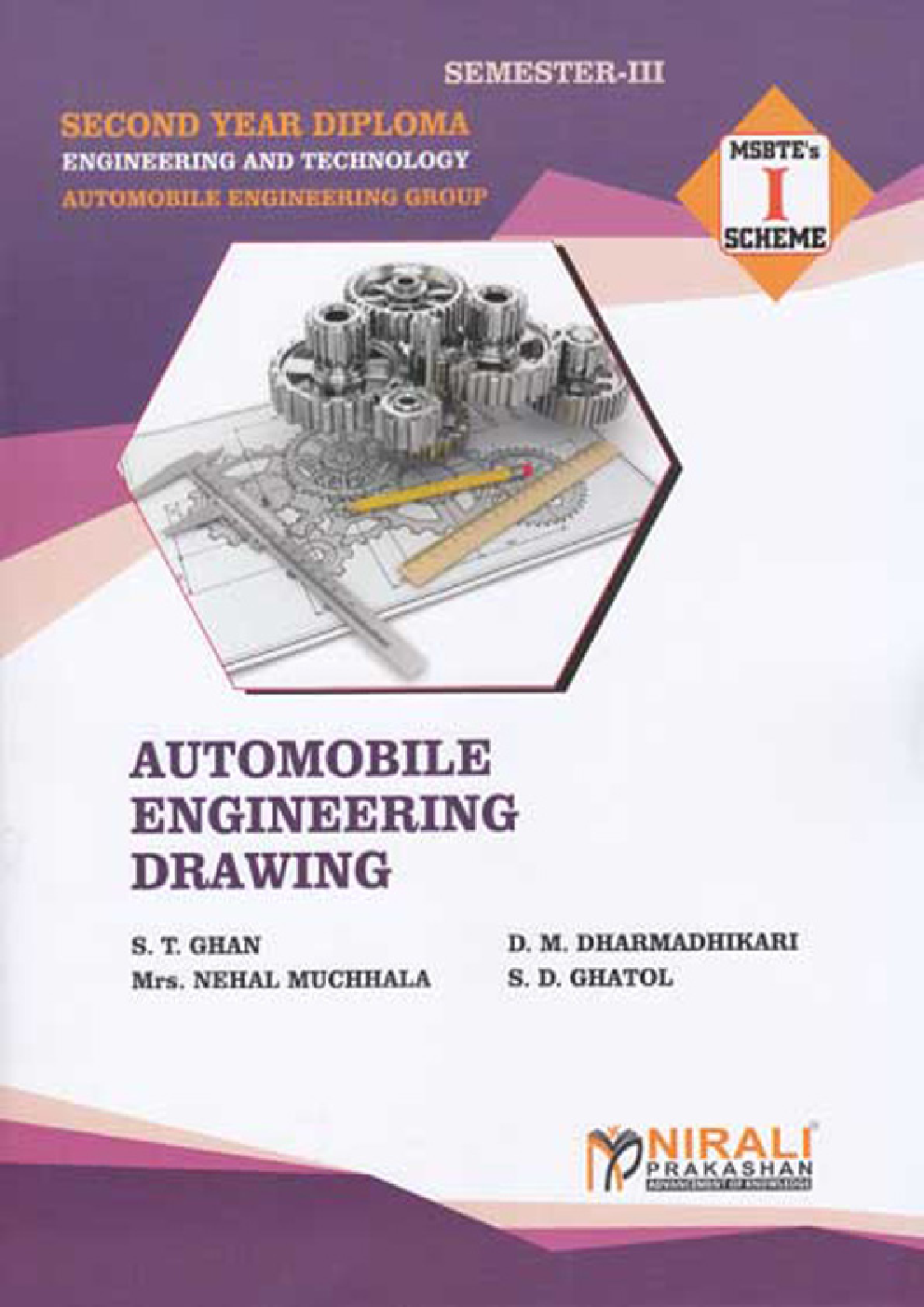 Automobile Engineering Drawing - Page 1