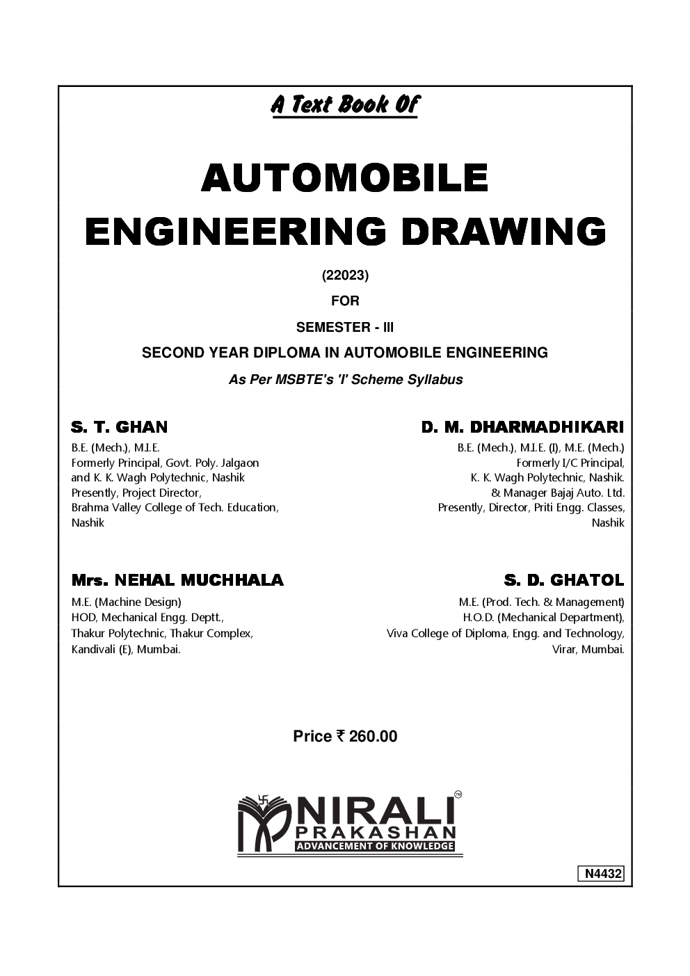 Automobile Engineering Drawing - Page 2