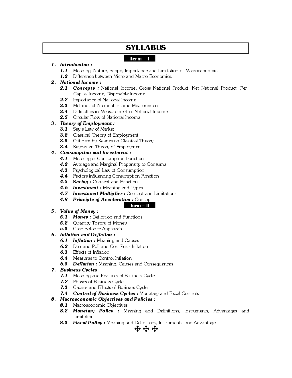स्थूल अर्थशास्त्र (Macro Economics) (In Marathi) - Page 4