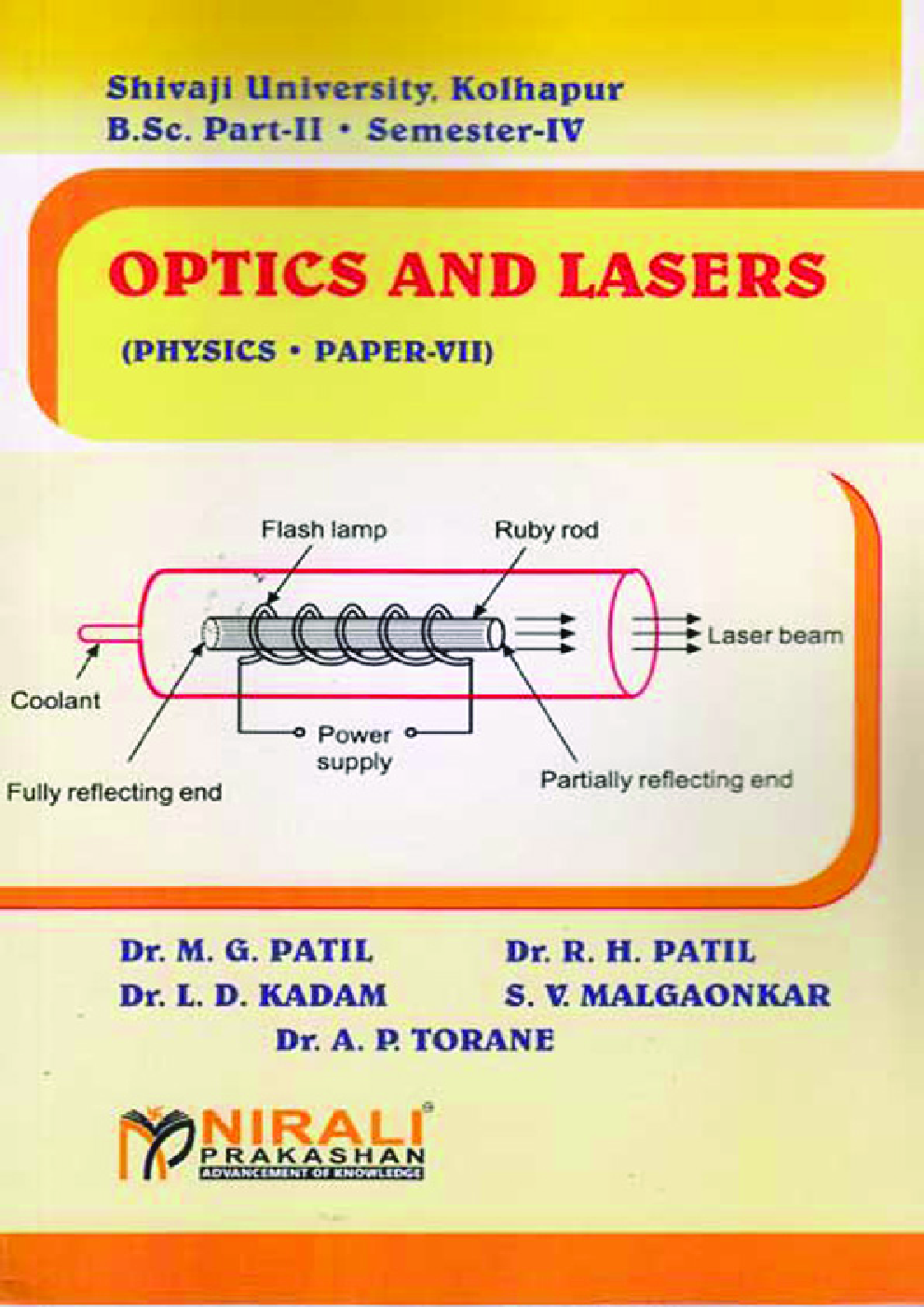 Physics Optics And Lasers (Paper - VII) - Page 1