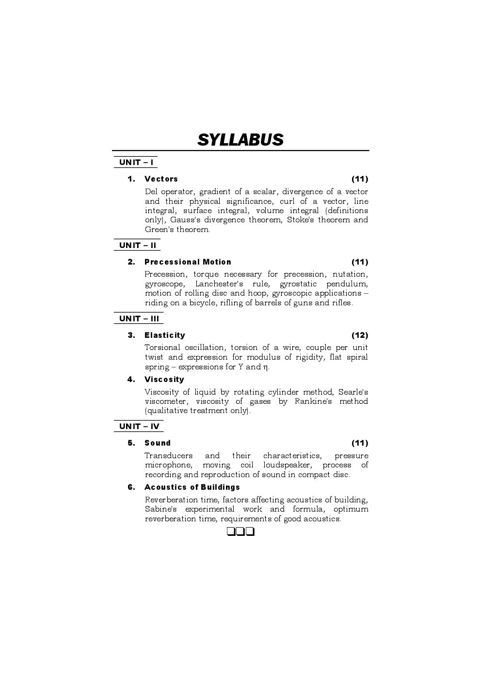 Physics General Physics, Sound And Acoustics (Paper - V) - Page 5