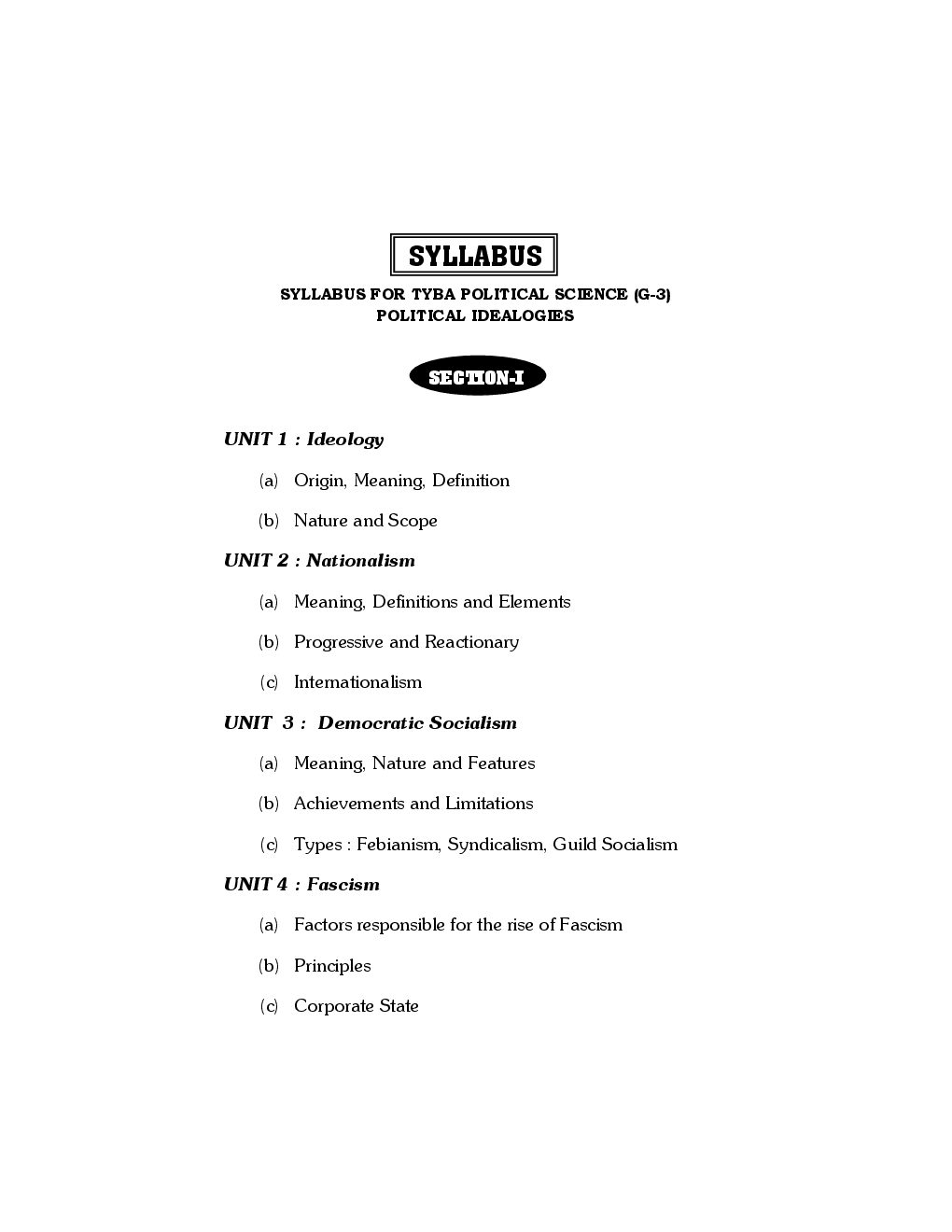 राज्यशास्त्र (G - 3) राजकीय तत्त्वप्रणाली (In Marathi) - Page 4