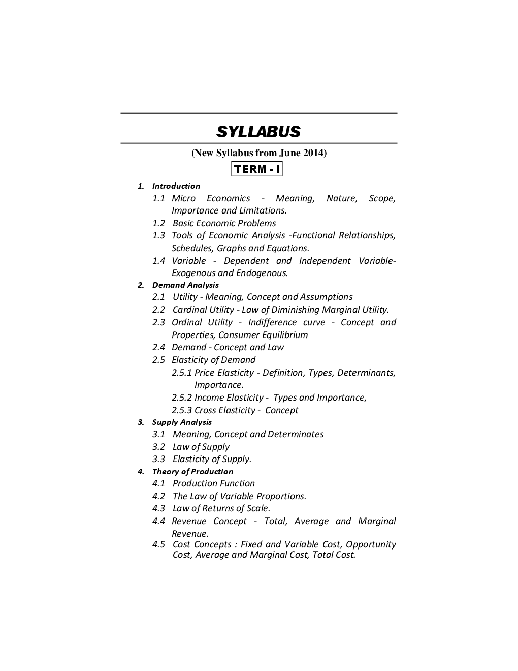 अर्थशास्त्र (S - 1) सूक्ष्म अर्थशास्त्र  - Page 4