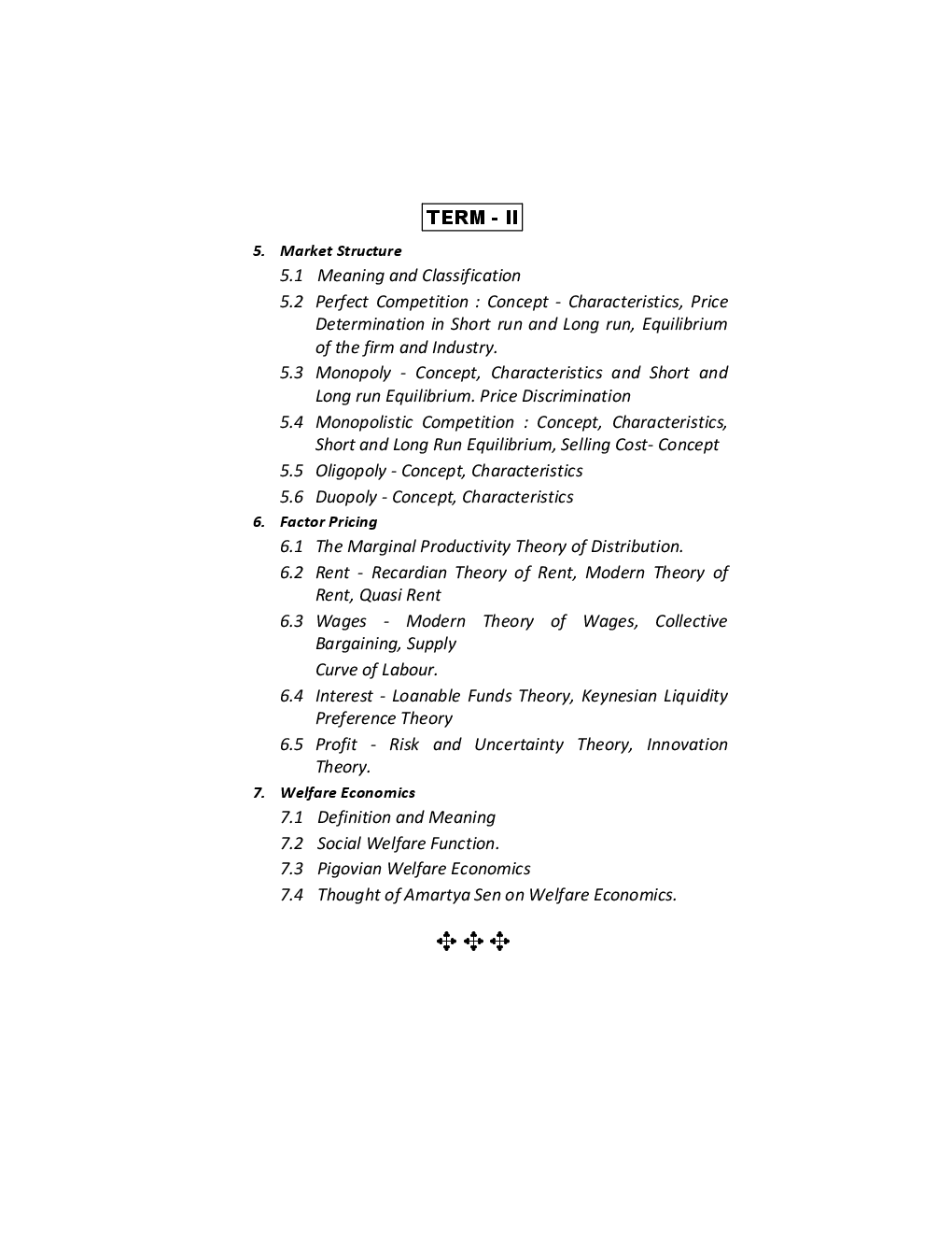 अर्थशास्त्र (S - 1) सूक्ष्म अर्थशास्त्र  - Page 5