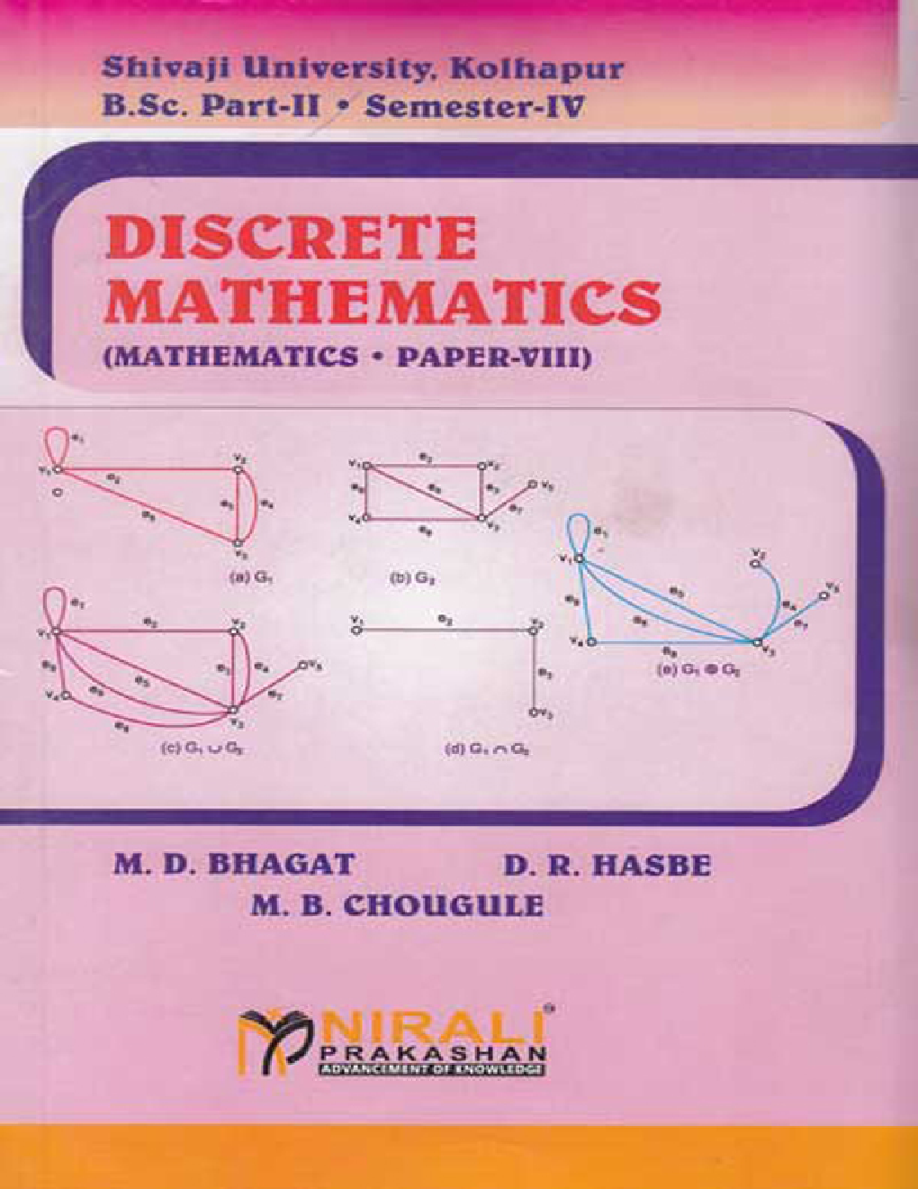 Discrete Mathematics (Mathematics - Paper - VIII) - Page 1
