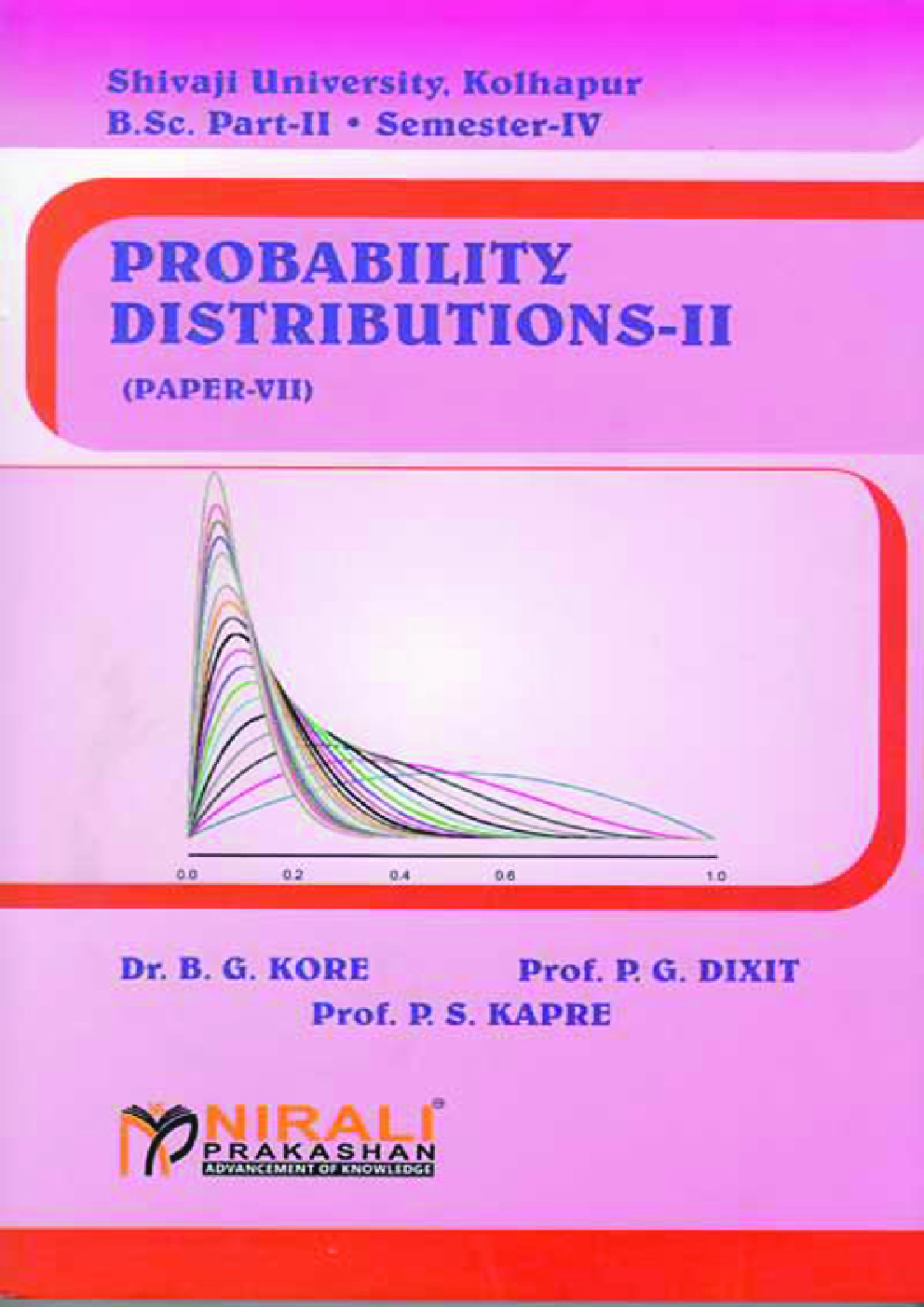 Probability Distributions - II (Statistics Paper - VII) - Page 1