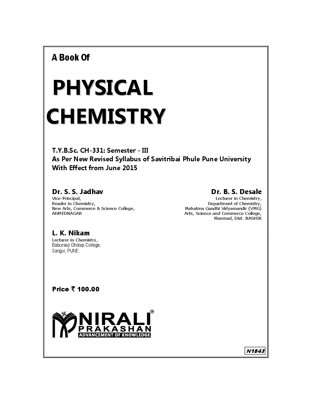 Physical Chemistry - Page 2