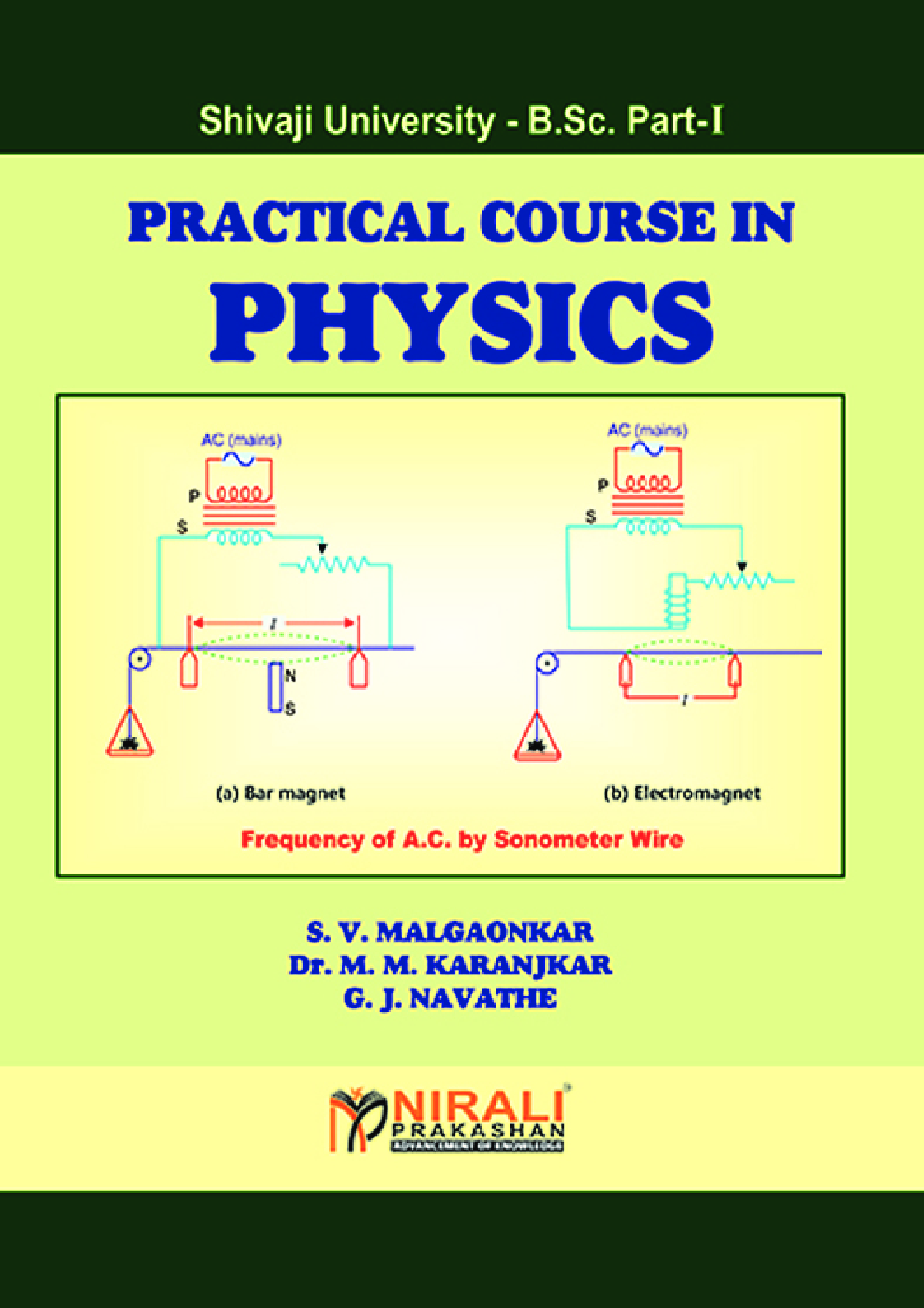 Practical Course In Physics B.Sc Part - I - Page 1
