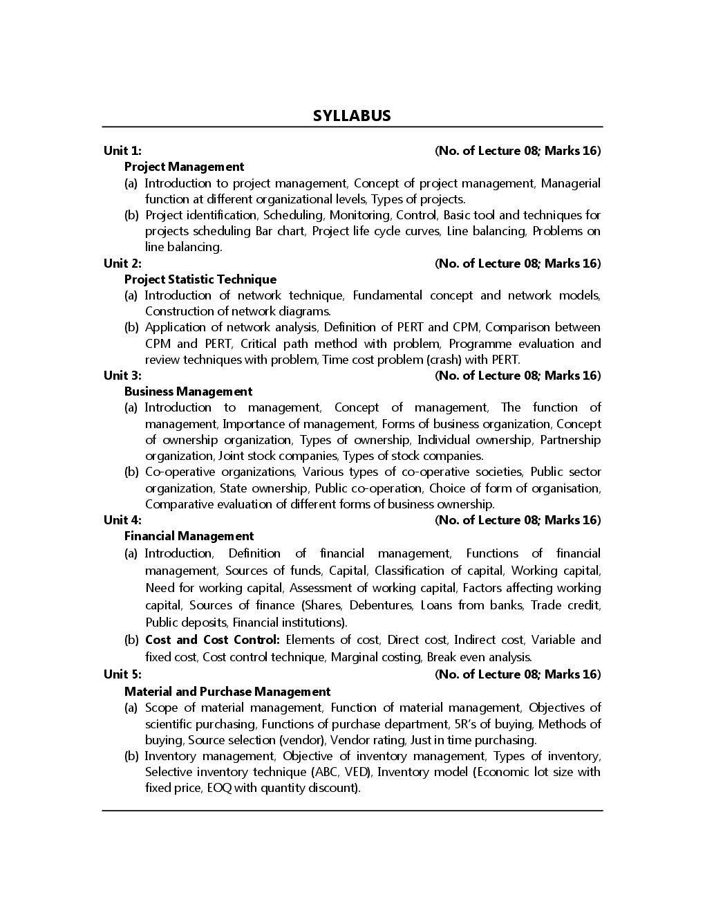 Project And Business Management - Page 5