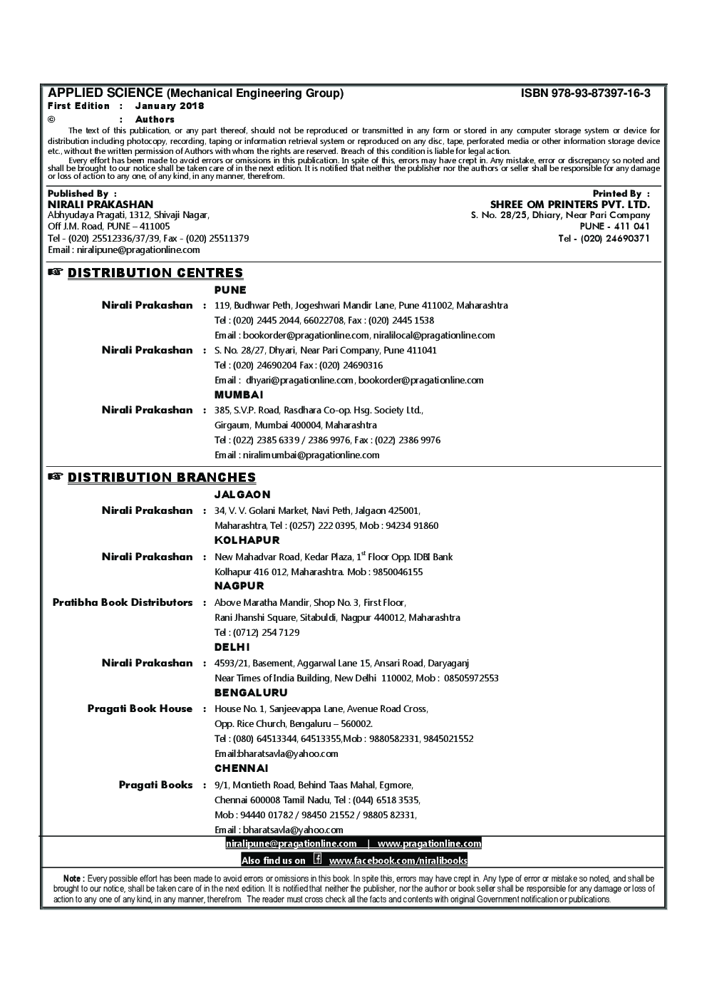 Applied Science (Included Numerous Mcqs) - Page 3