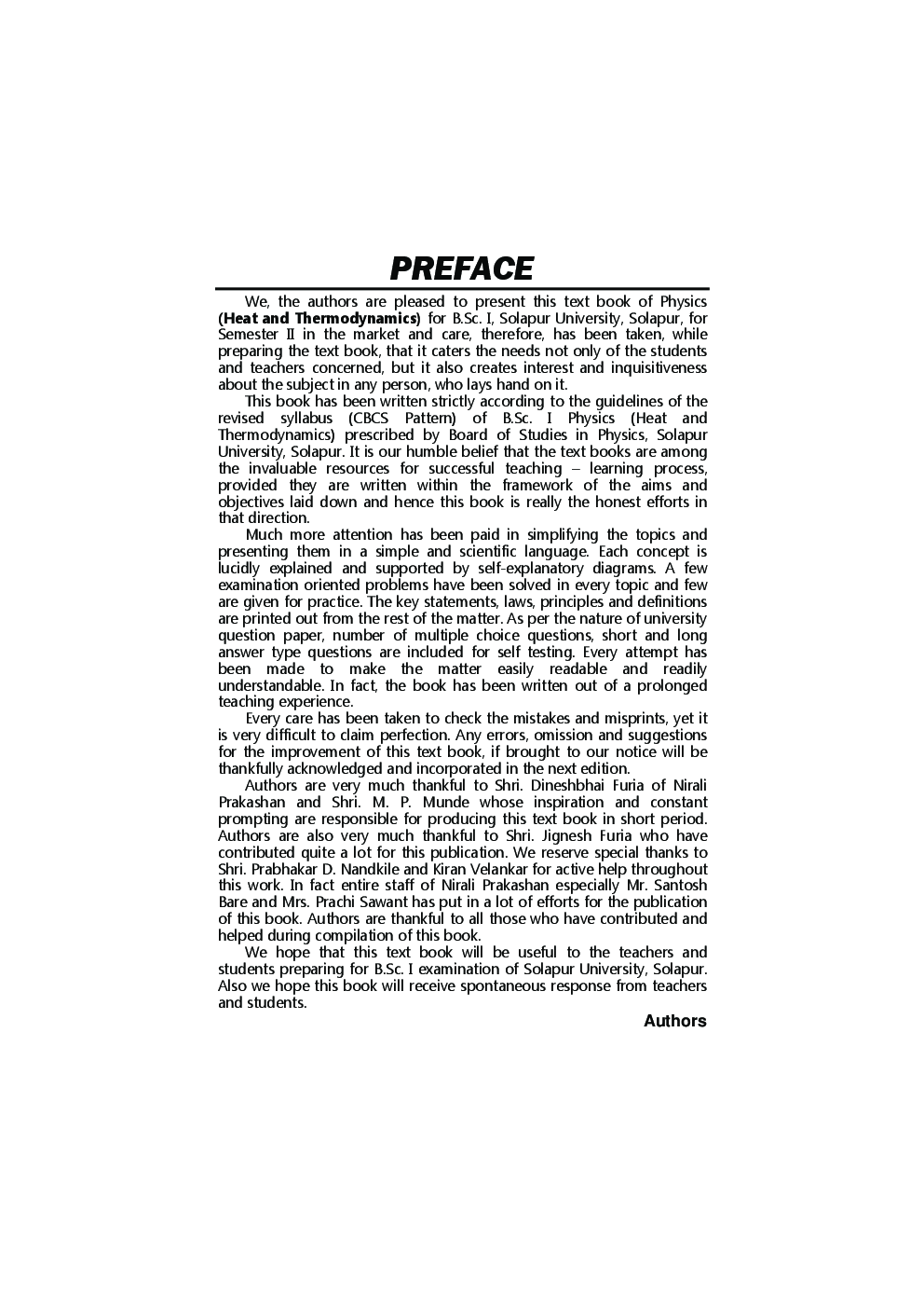 Physics Heat And Thermodynamics (Paper - III) - Page 4