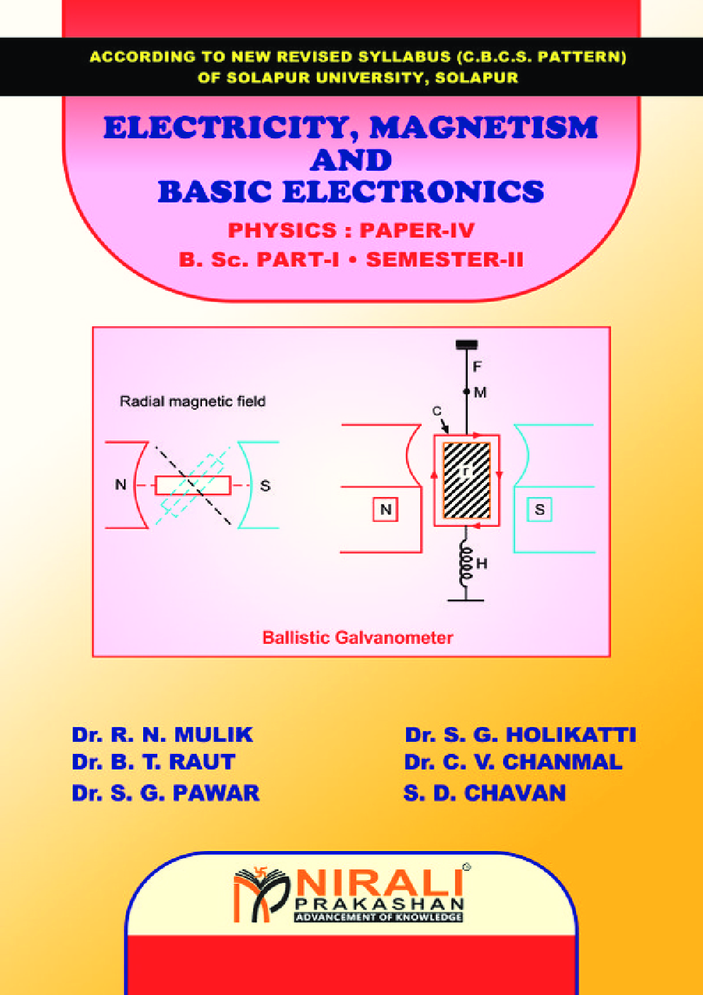 Physics Electricity, Magnetism And Basic Electronics (Paper - IV) - Page 1