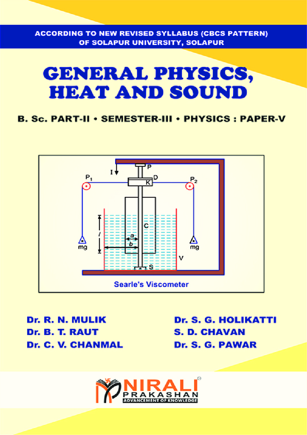 Physics Paper - V General Physics, Heat And Sound - Page 1
