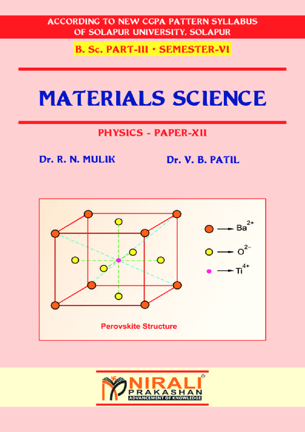Physics Materials Science (Paper - XII) - Page 1