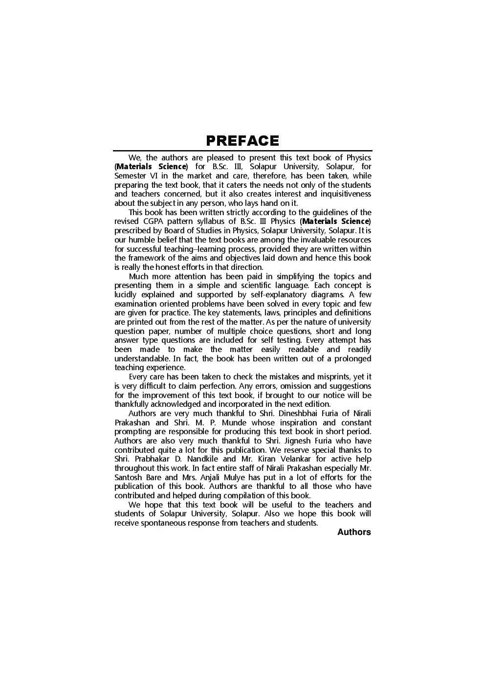 Physics Materials Science (Paper - XII) - Page 4