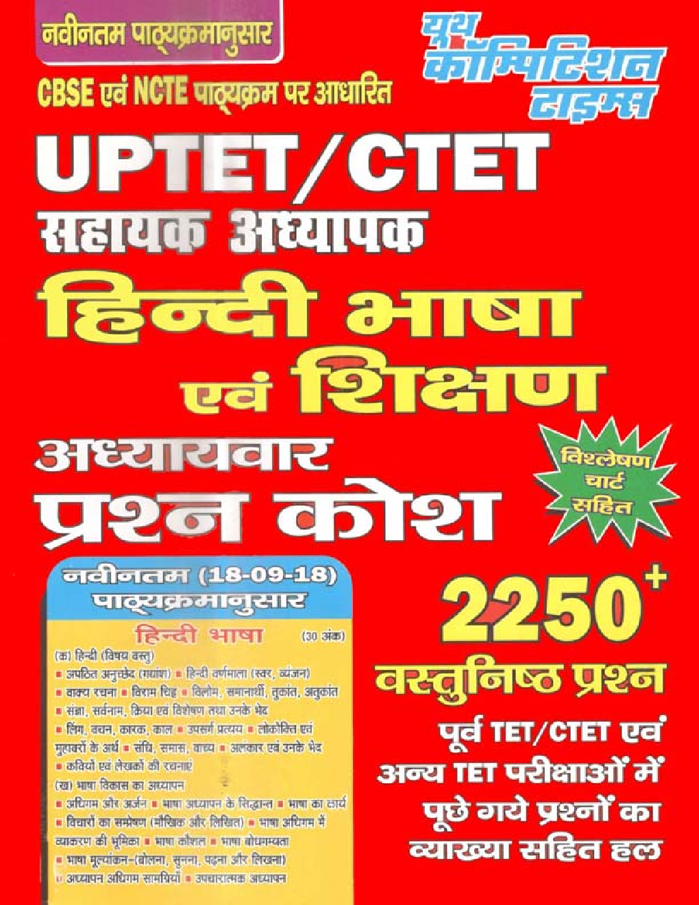 UPTET & CTET हिंदी भाषा एवं शिक्षण Topicwise Question Bank - Page 1