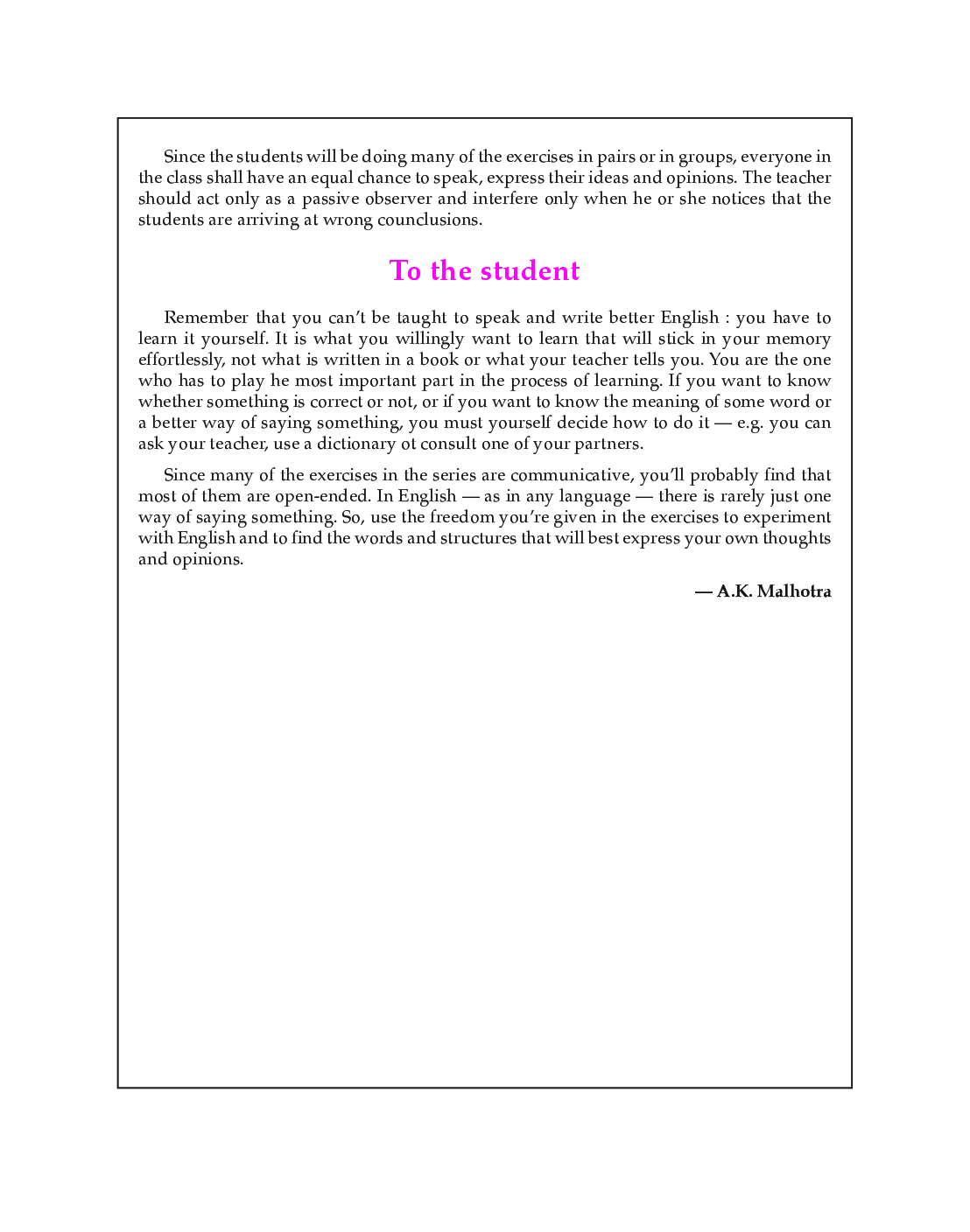 Holy Faith Direct Approach To Interactive English For Class 6 - Page 5