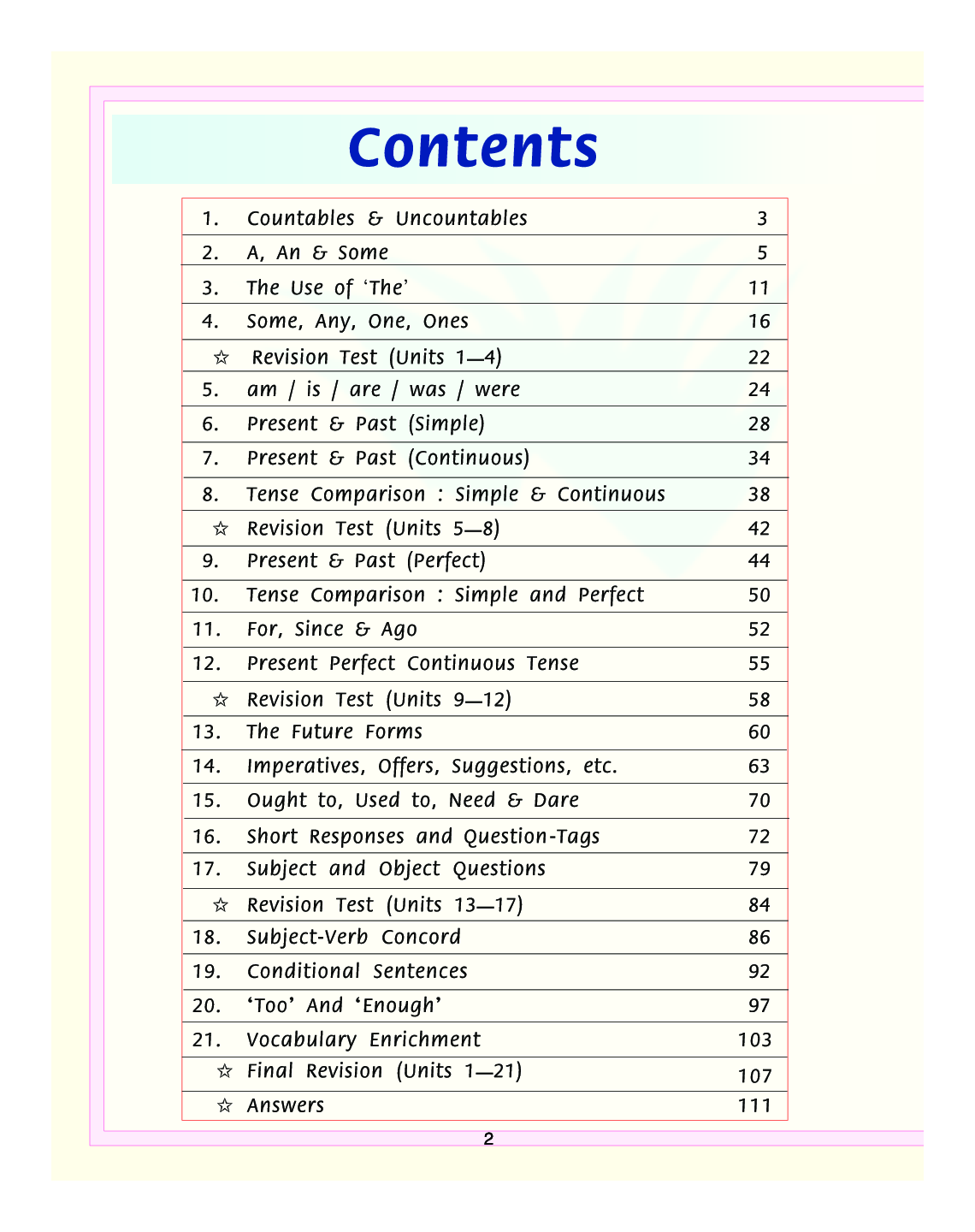 Holy Faith Enhancing Communicative Skills Through English Grammar For Class-6 - Page 5