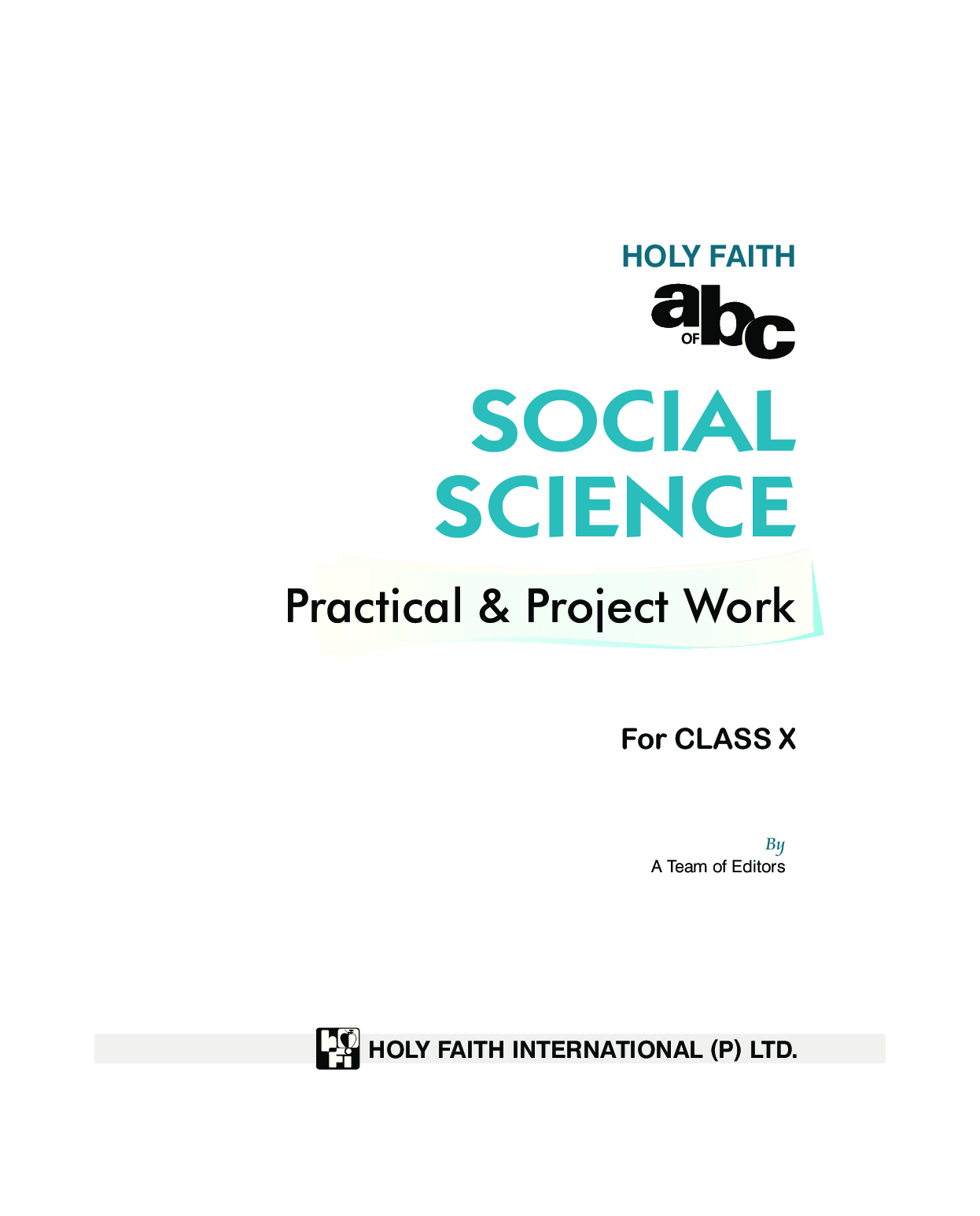 Holy Faith ABC Of Social Science Practical And Project Work For Class-10 - Page 2