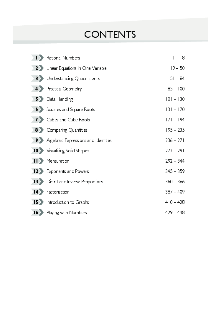 MBD NCERT Solutions Mathematics For Class-8 - Page 5