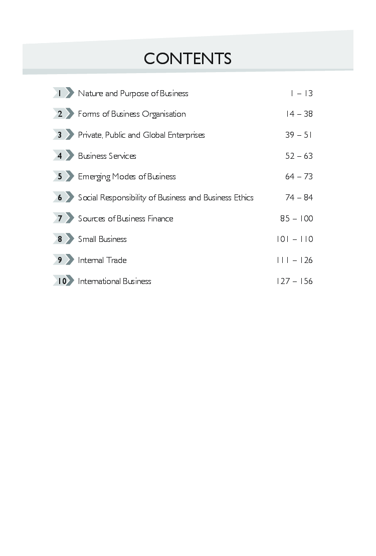 MBD NCERT Solutions Business Studies For Class-11 - Page 5