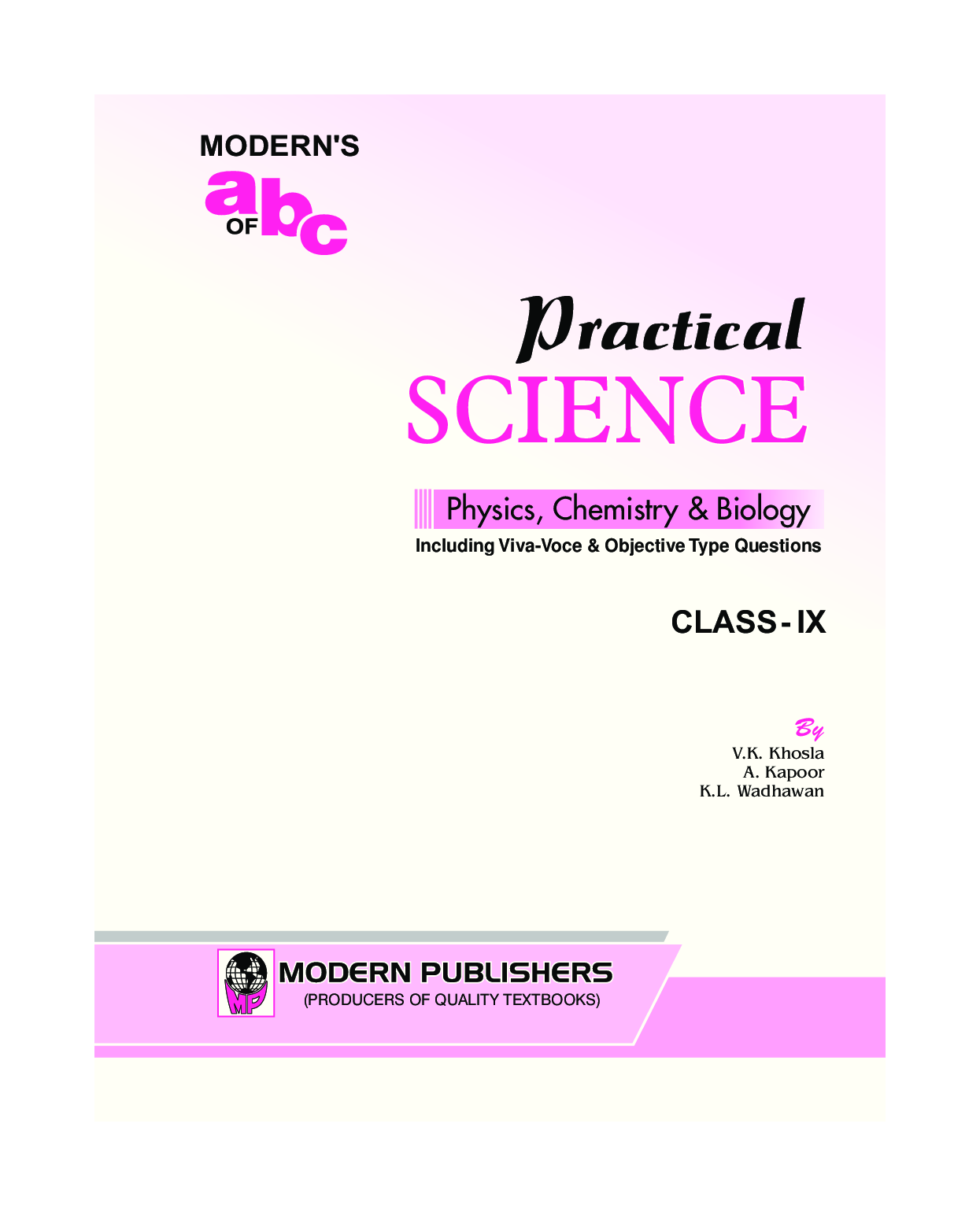 Modern\'s ABC Of Practical Science For Class-9  - Page 2