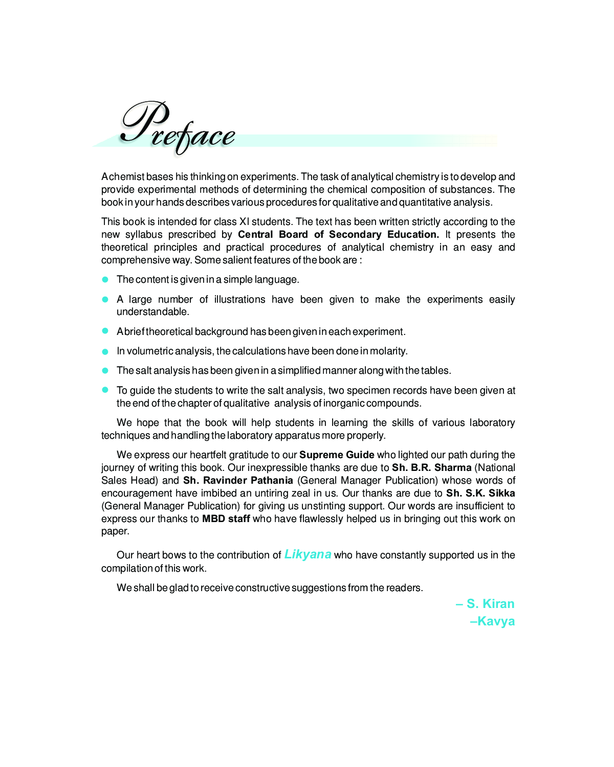 Modern\'s ABC Of Practical Chemistry For Class-11 - Page 4