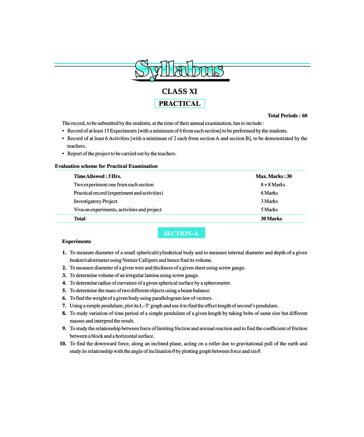 Modern\'s ABC Of Practical Physics For Class-11 - Page 5