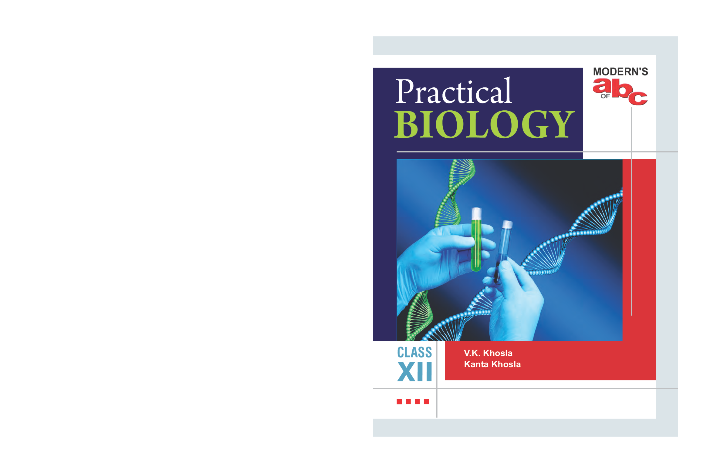Modern\'s ABC Of Practical Biology For Class-12 - Page 1
