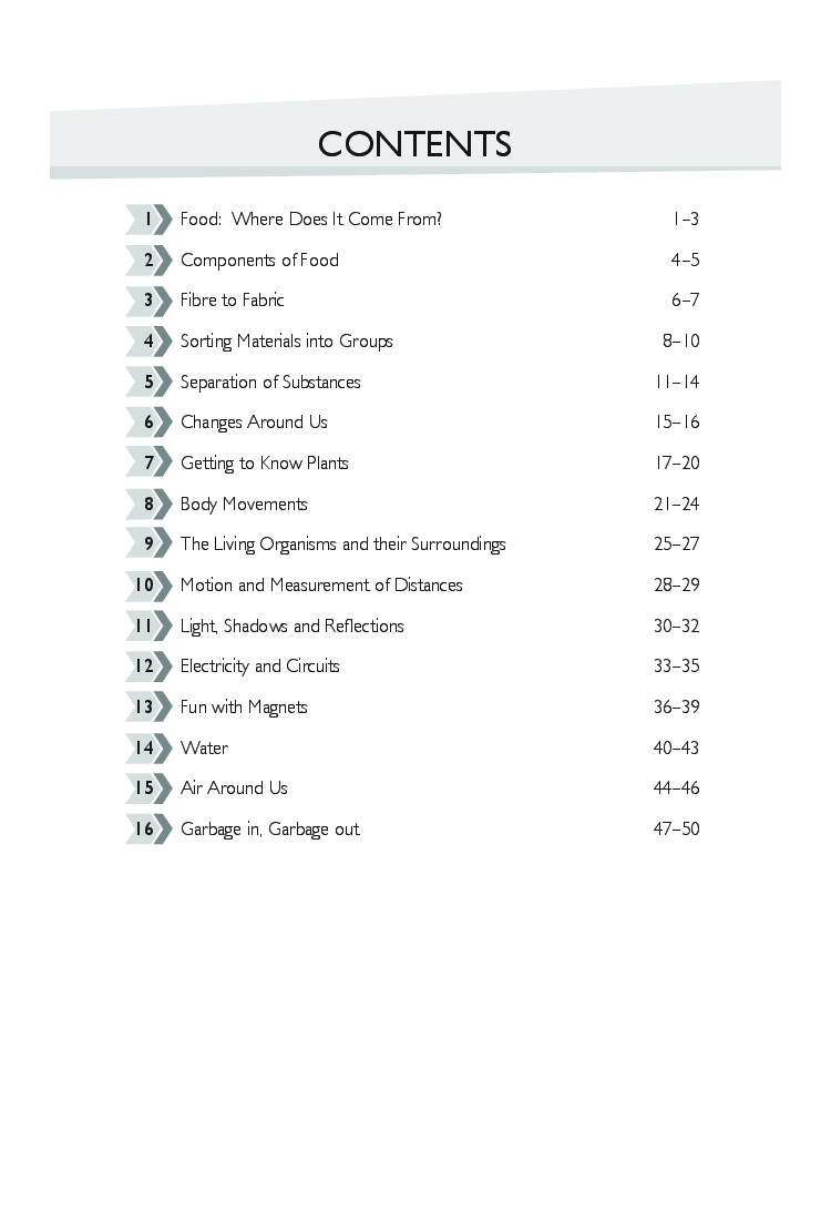MBD NCERT Solutions  Science For Class-6 - Page 4