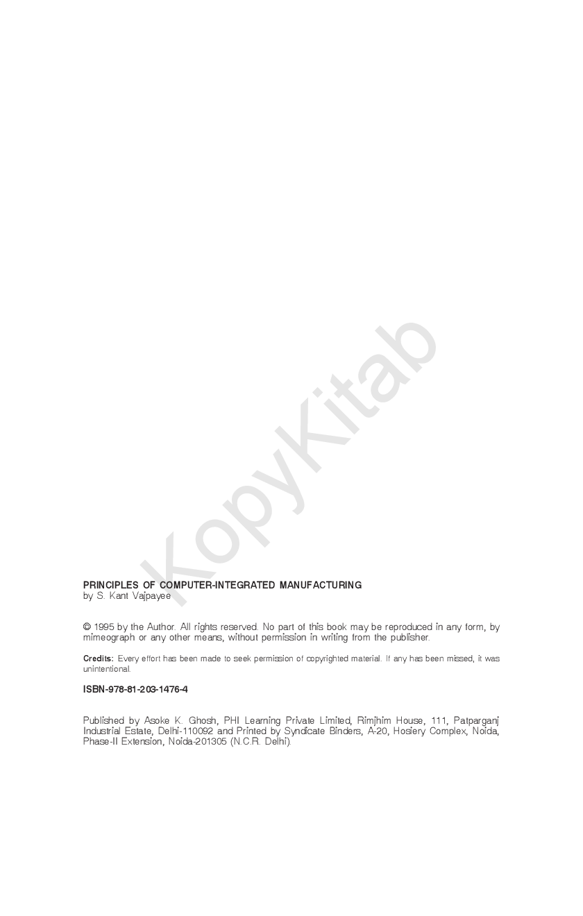 Principles Of Computer-Integrated Manufacturing - Page 3