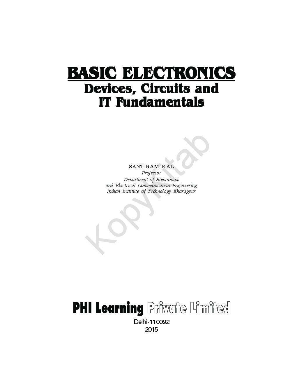 Basic Electronics Devices, Circuits And It Fundamentals - Page 2