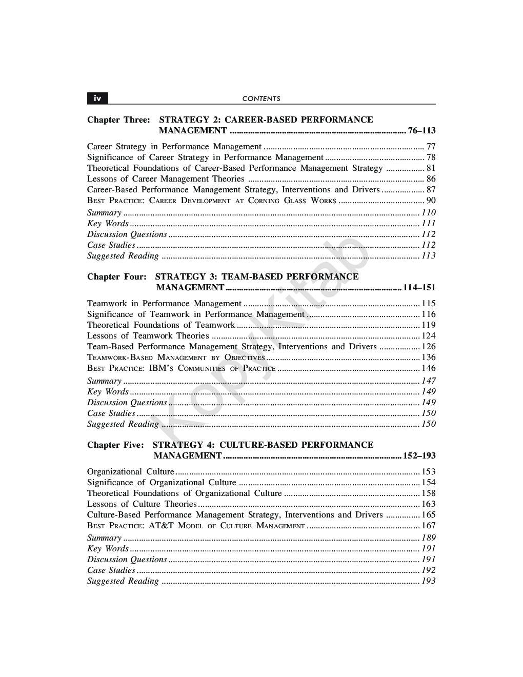 Performance Management : Strategies Interventions Drivers - Page 5