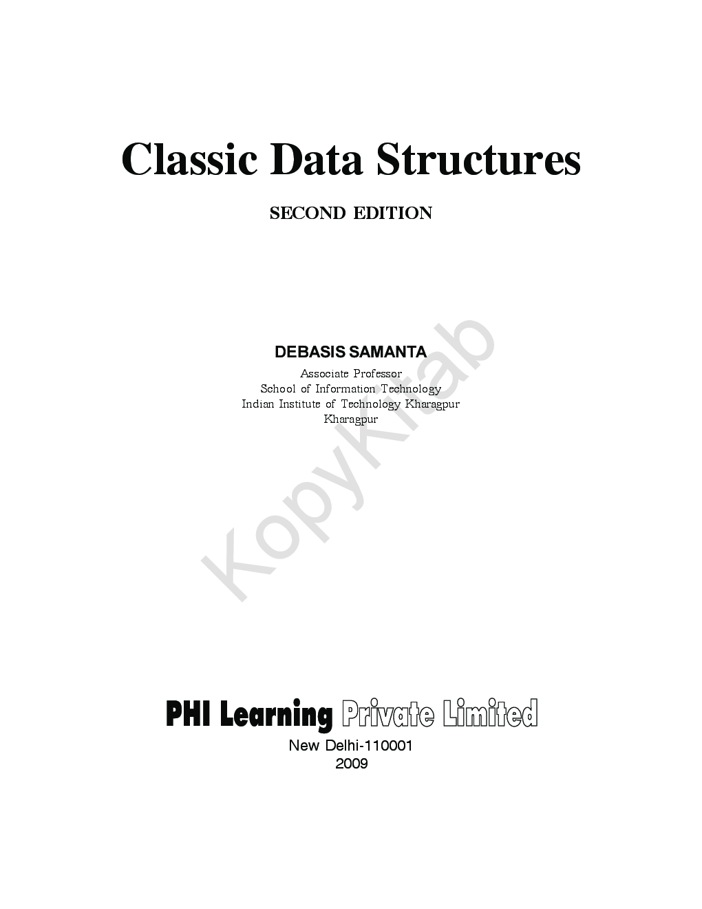 Classic Data Structures - Page 2