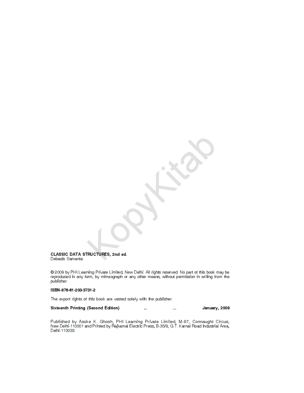 Classic Data Structures - Page 3