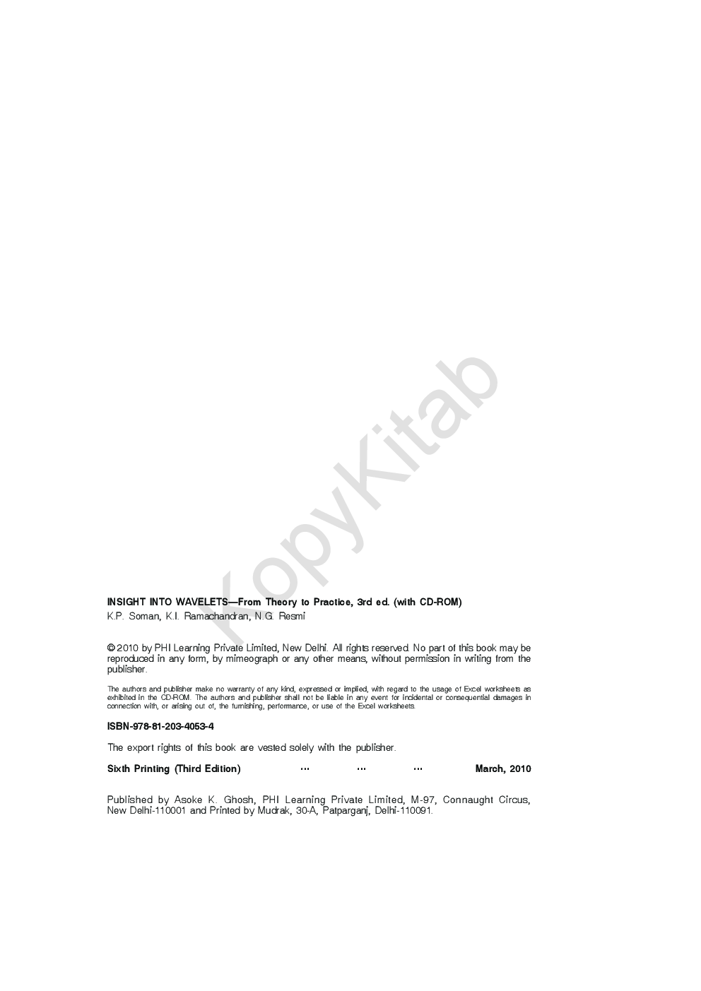 Insight Into Wavelets - From Theory To Practice - Page 4