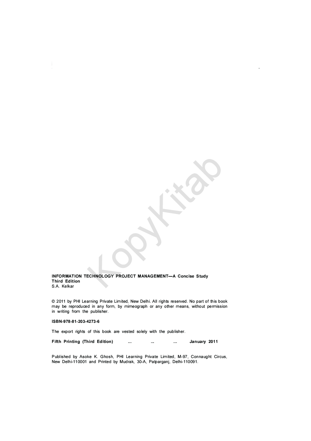 Information Technology Project Management : A Concise Study - Page 3