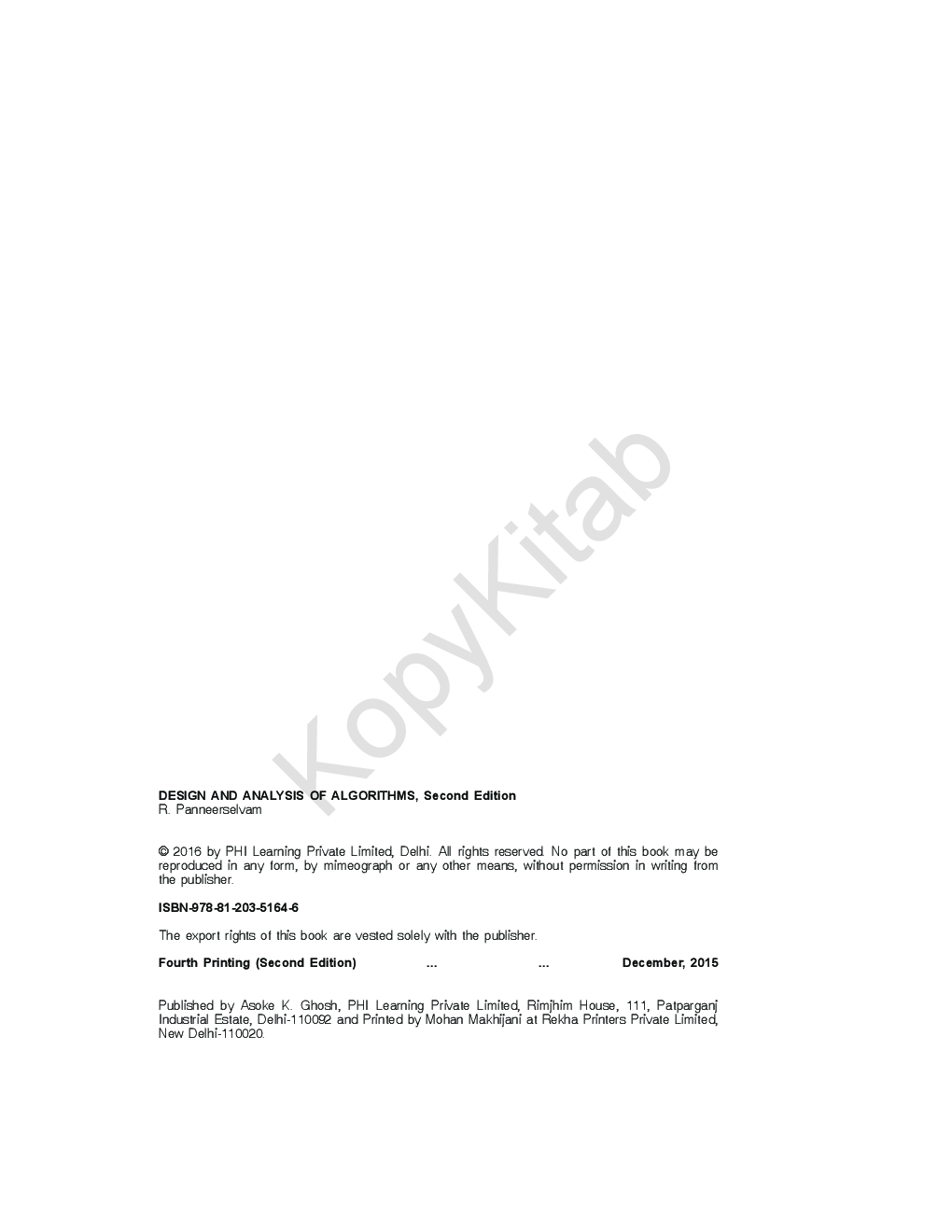 Design And Analysis Of Algorithms - Page 5