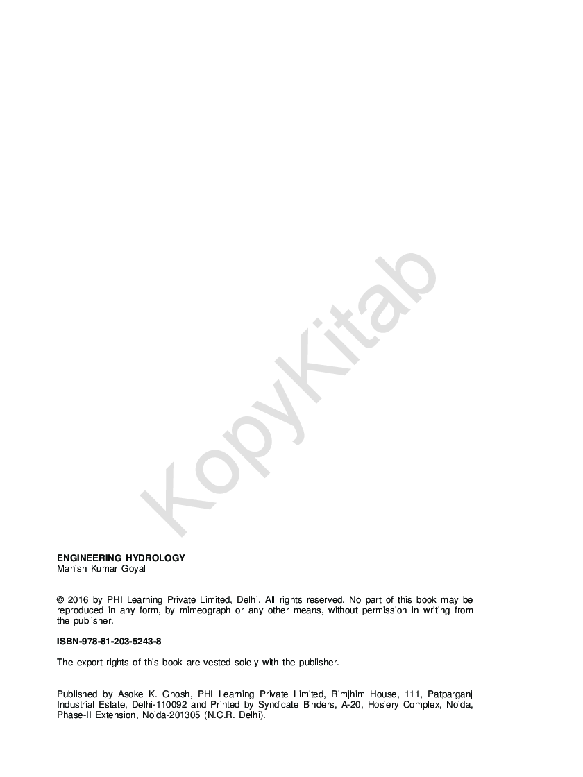 Engineering Hydrology - Page 3