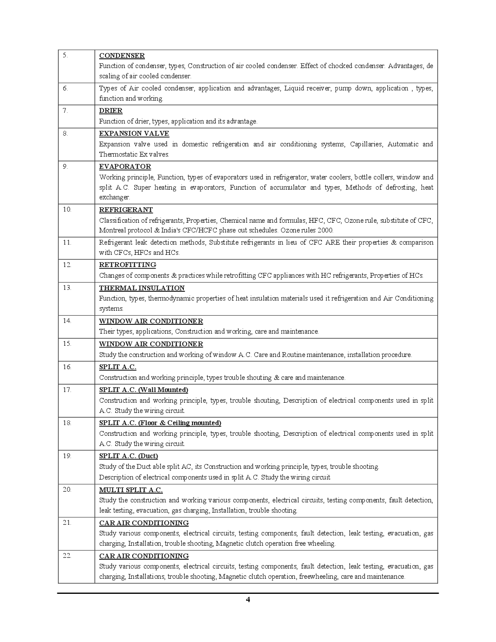 RRP ALP (Stage-II) Part A & B रेलवे असिस्टेंट लोको पायलट एवं टेक्नीशियन परीक्षा रेफ्रिजरेशन एंड एयरकंडीशनिंग प्रैक्टिस बुक - Page 5