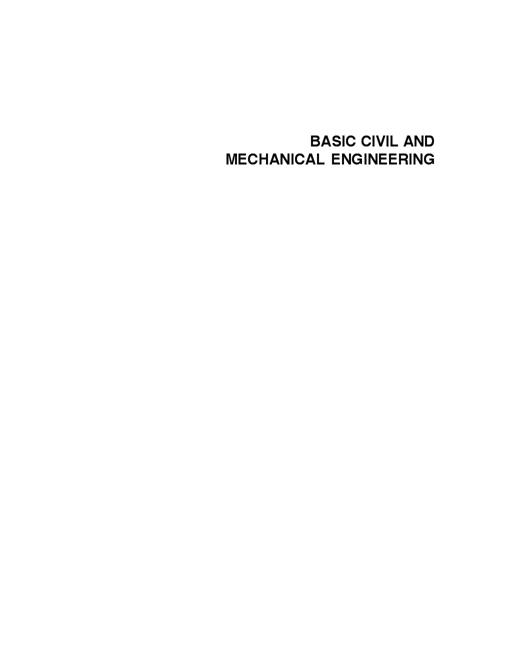 Basic Civil And Mechanical Engineering - Page 3