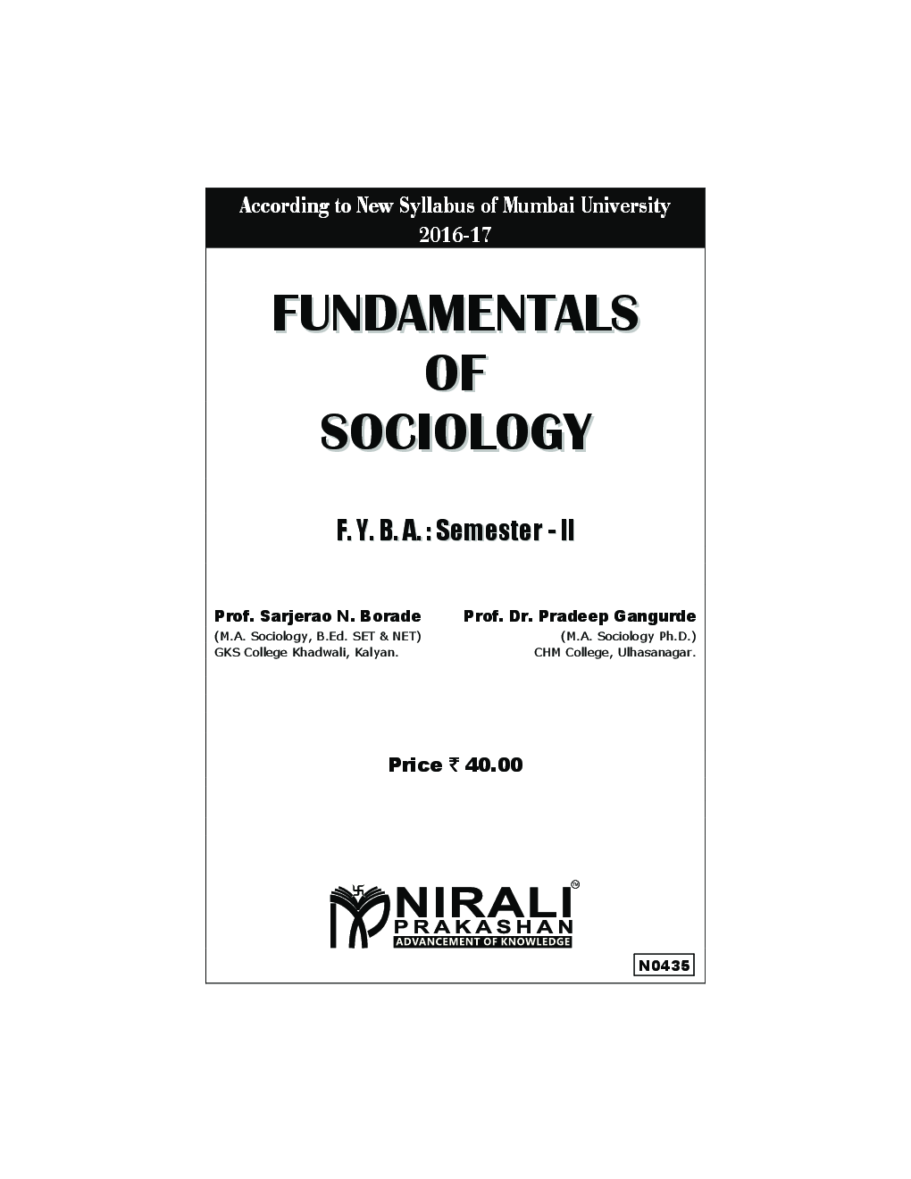 Fundamentals Of Sociology - Page 2